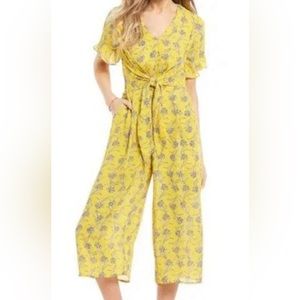 Gianni Bini Yellow Jumpsuit